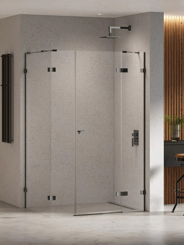 New Trendy Eventa black chrome Drzwi